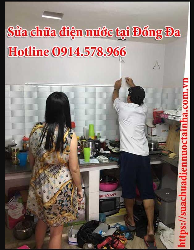 Dịch vụ sửa điện nước ở quận Đống Đa