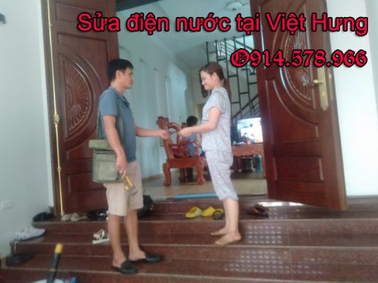 Sửa chữa điện nước tại Việt Hưng - Thợ giỏi ở cùng phường