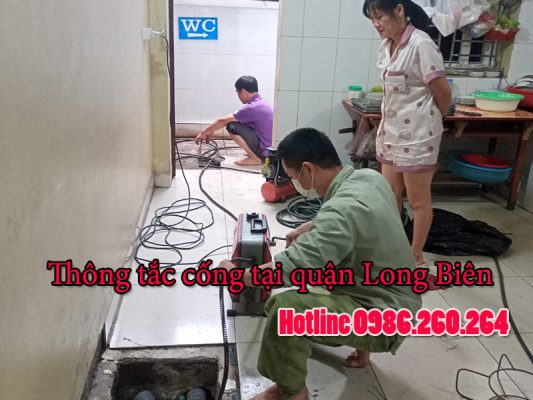 Thông tắc cống tại quận Long Biên gọi thợ O986.26O.264