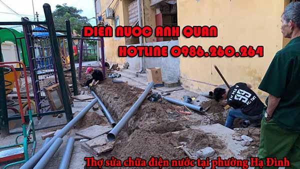 Thợ lắp đặt & sửa đường ống nước tại Hạ Đình