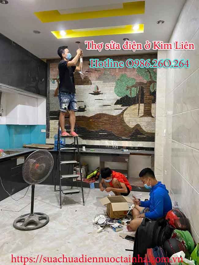 Dịch vụ sửa chữa điện nước tại phường Kim Liên