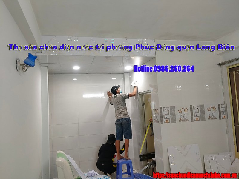 Sửa chữa điện nước tại Phúc Đồng gọi O986.26O.264 - Thợ Xịn