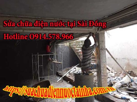 Sửa chữa điện nước tại phường Sài Đồng thợ gần nhất- O986.26O.264