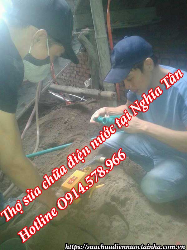 Thợ sửa chữa điện nước tại Nghĩa Tân