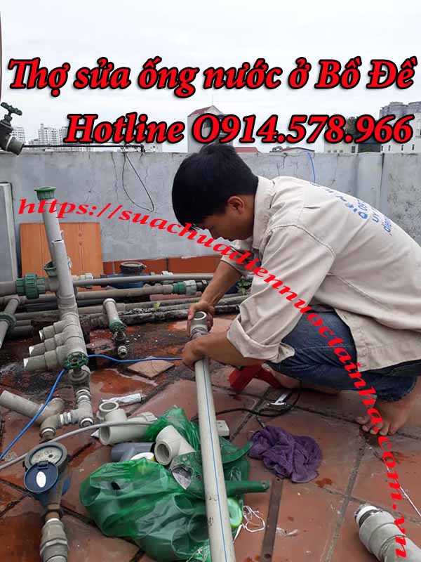 Thợ sửa ống nước tại phường Bồ Đề