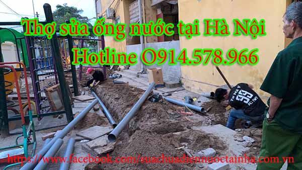 Dịch vụ sửa chữa ống nước tại Hà Nội gọi thợ 0914.578.966