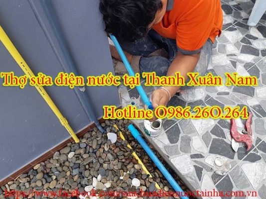 Sửa chữa điện nước tại phường Thanh Xuân Nam thợ gần nhà- O986.26O.264