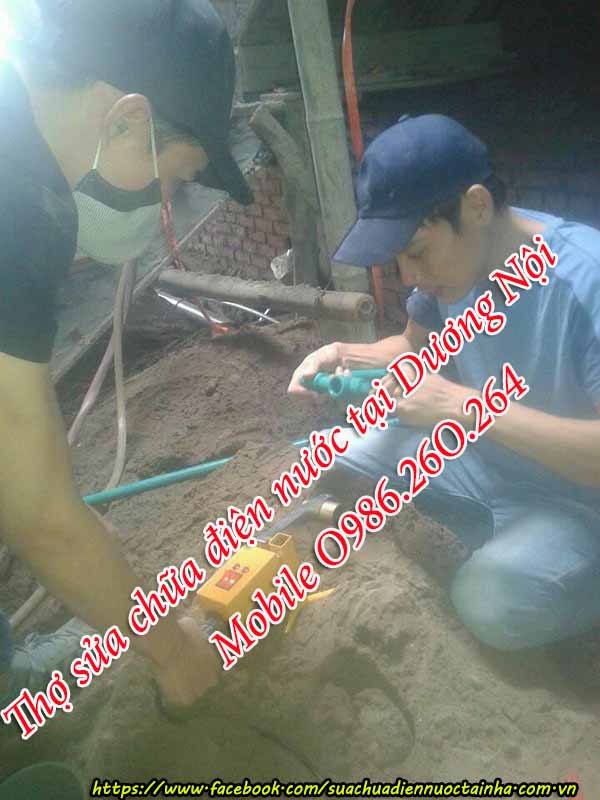 Thợ sửa chữa điện nước tại Dương Nội
