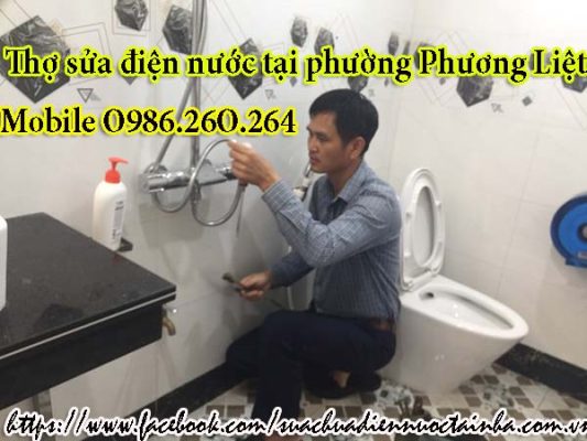Sửa chữa điện nước tại Phương Liệt gọi O986.26O.264 - Thợ No.1