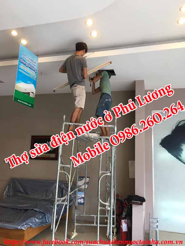 Thợ sửa điện nước ở Phú Lương