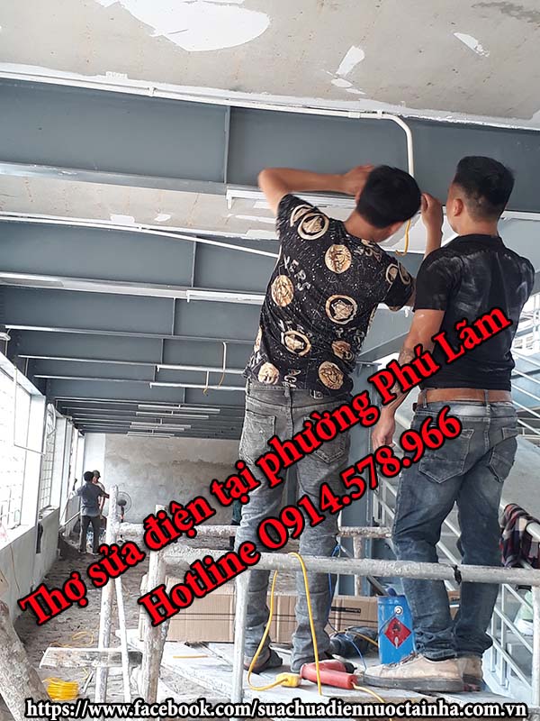 Thợ sửa điện tại phường Phú Lãm