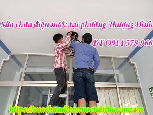 Sửa chữa điện nước tại Thượng Đình gọi O986.26O.264 Thợ Pro