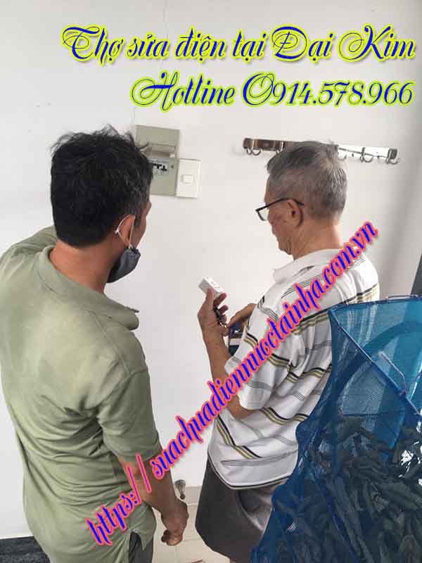 Thợ sửa điện tại phường Đại Kim