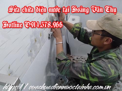 Sửa chữa điện nước tại Hoàng Văn Thụ O986.26O.264 Thợ No.1