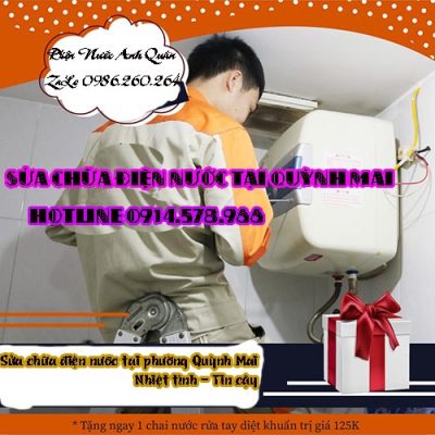 Sửa chữa điện nước tại Quỳnh Mai gọi O914.578.966 Thợ xịn