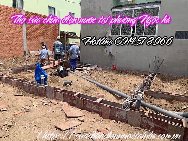Sửa chữa điện nước tại phường Ngọc Hà Thợ chuyên nghiệp – Tin cậy