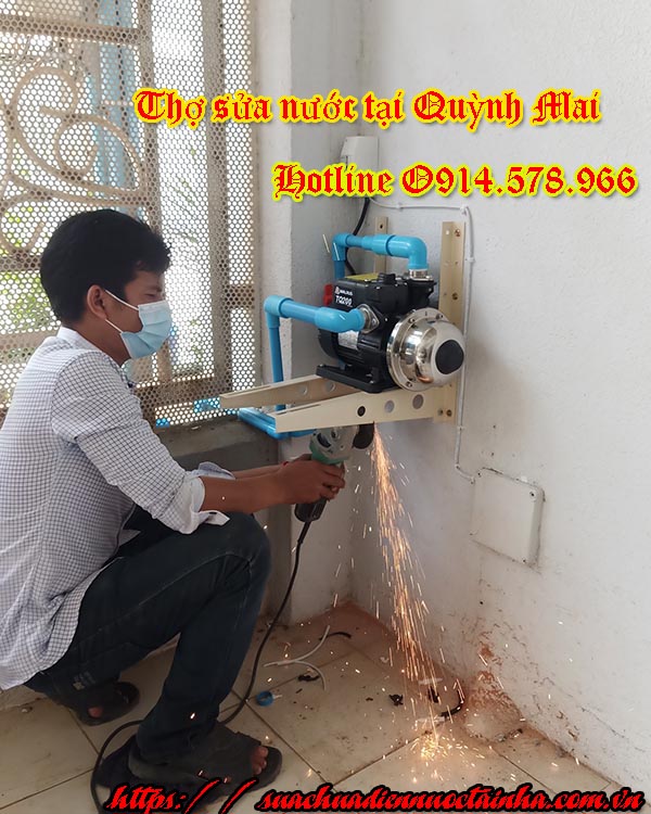 Thợ sửa nước tại Quỳnh Mai