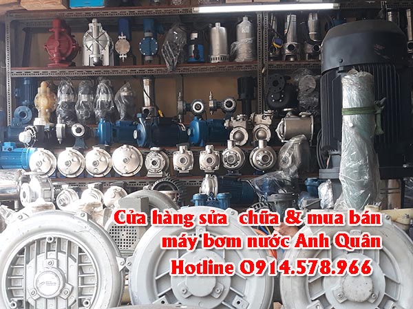 Cửa hàng mua bán & sửa chữa máy bơm nước tại Ba Đình