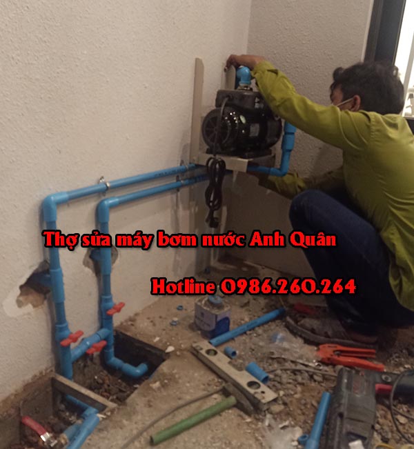 Thợ sửa chữa máy bơm nước tại nhà quận Ba Đình