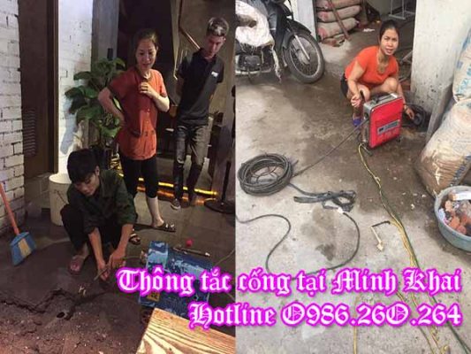 Thông tắc cống tại Minh Khai Gọi thợ O986.26O.264