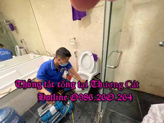 Thông tắc cống tại Thượng Cát Hotline O986.26O.264 thợ giỏi