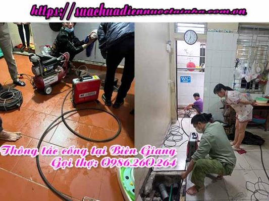 Thông tắc cống tại Bien Giang – Gọi thợ O986.26O.264