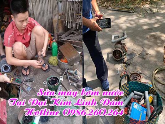 Sửa máy bơm nước tại Đại Kim Linh Đàm – Thợ giỏi O986.26O.264