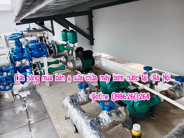 Dịch vụ sửa máy bơm nước tại Khâm Thiên