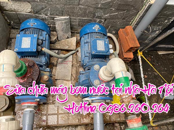 Dịch vụ sửa chữa máy bơm nước tại phường Khâm Thiên – Thợ Giỏi