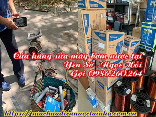 Sửa máy bơm nước tại Yên Sở - Ngọc Hồi gọi thợ 0914578966