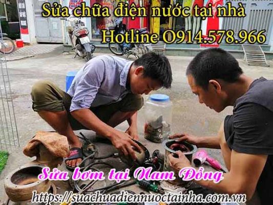 Sửa máy bơm nước tại Nam Đồng – Thợ giỏi O986.26O.264