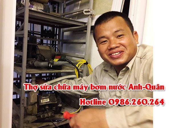 Thợ sửa chữa máy bơm nước tại Láng Hạ
