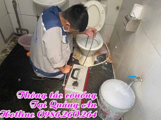 Thông tắc cống tại Quảng An - Thợ Pro O986.26O.264