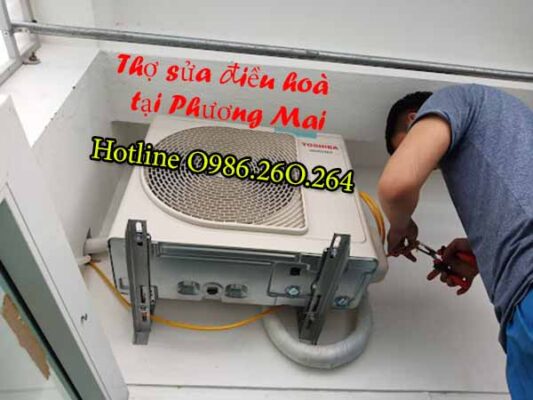 Dịch vụ sửa chữa điều hoà ở phường Phương Mai – Thợ lắp đặt – Bảo dưỡng máy lạnh trọn gói