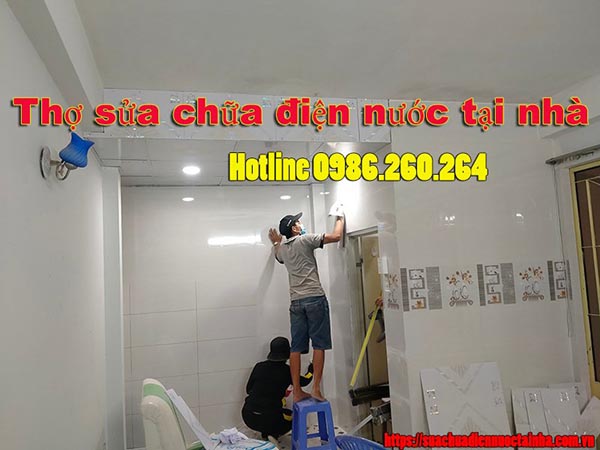 Sửa chữa điện nước tại Bạch Đằng gọi O914.578.966 - Thợ Pro 