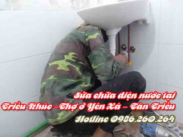 Sửa chữa điện nước tại Triều Khúc gọi O986.26O.264 - Thợ Pro