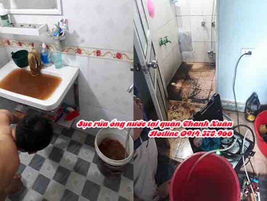 Sục rửa ống nước tại quận Thanh Xuân gọi O986.26O.264