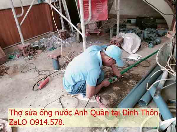 Thợ sửa ống nước tại Đình Thôn