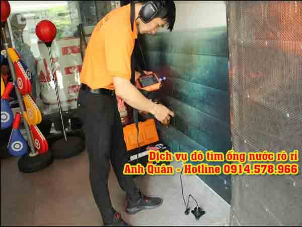 Dịch vụ siêu âm nước rò rỉ của Anh Quân