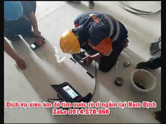 Dịch vụ siêu âm đường ống nước rò rỉ ngầm tại thành phố Nam Định – Tỉnh Nam Định