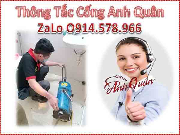 Dịch vụ thông tắc cống tại phường Trung Liệt