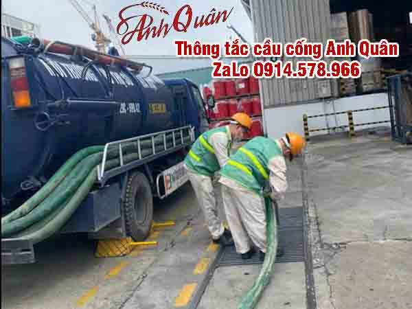 Dịch vụ thông tắc cầu cống chuyên nghiệp của Anh QuânZaLo O914.578.966