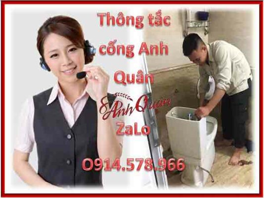 Dịch vụ thông tắc cống tại phường Thổ Quan