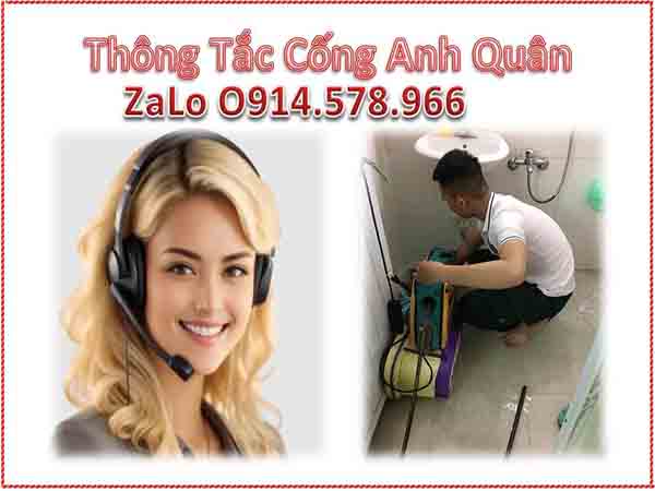 Dịch vụ thông tắc cống tại phường Hàng Bột