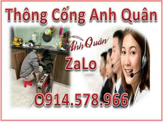 Dịch vụ thông tắc cống tại Ngã Tư Sở