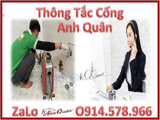 Dịch vụ thông tắc cống tại phường Phương Mai