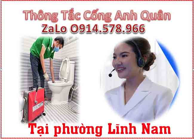 Dịch vụ thông tắc bồn cầu tại Lĩnh Nam