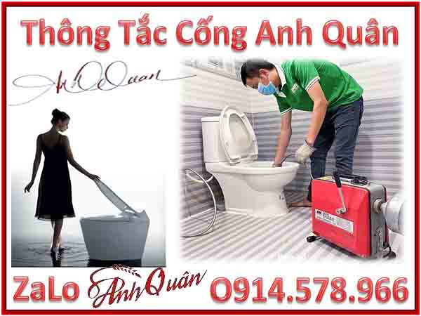 Dịch vụ thông bồn cầu ở phường Hoàng Liệt