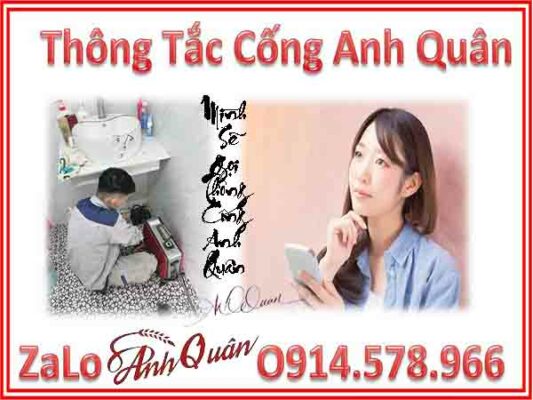 Thông tắc cống tại Khâm Thiên