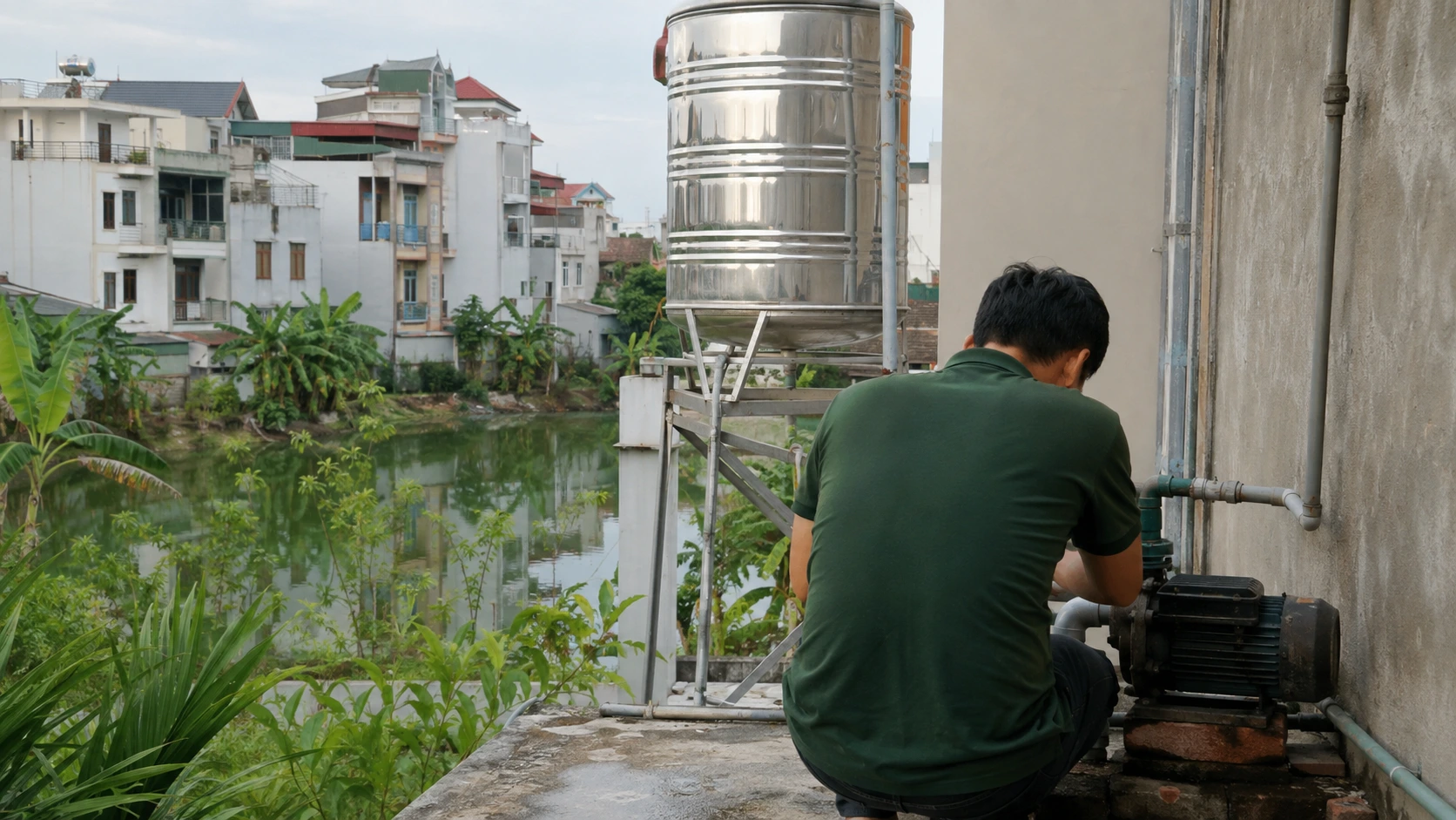 Thợ sửa chữa điện nước tại Thanh Trì đến nhà khách
